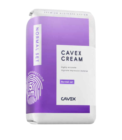 Cavex Cream Alginate 5 µm dental impression material