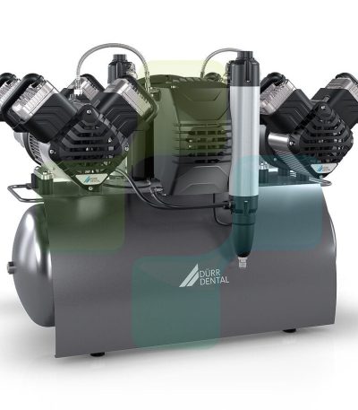 Durr Dental Quattro Tandem Oil Free 90L Dental Compressor with Membrane Dryer (8 Surgeries) UNIT ONLY