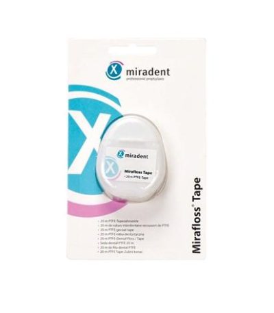 Mirafloss: Dental floss without wax (20 m)