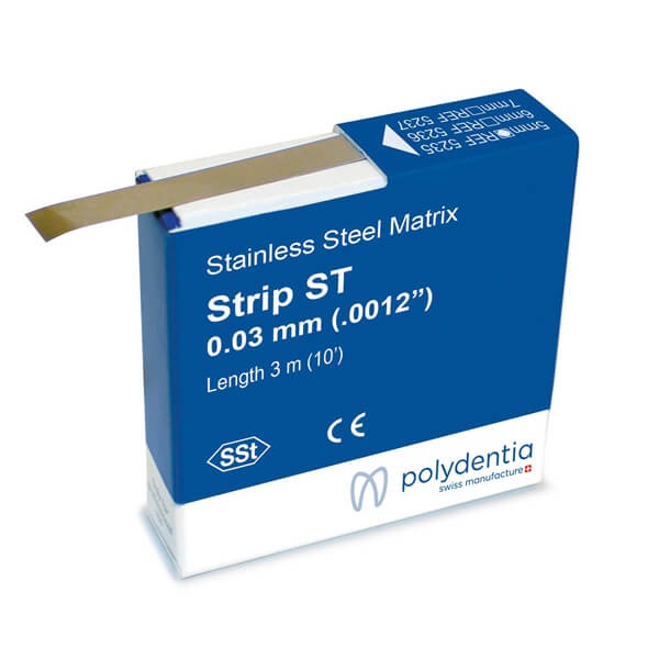 Strip ST: Stainless Steel Matrix Band (3 meter roll) Strip ST: Stainless Steel Matrix Band (3 meter roll)
