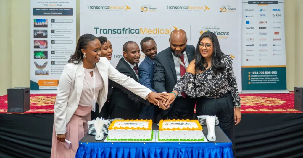 Transafrica Medical Supplies celebrating 10 years as Kenya's trusted dental equipment supplier