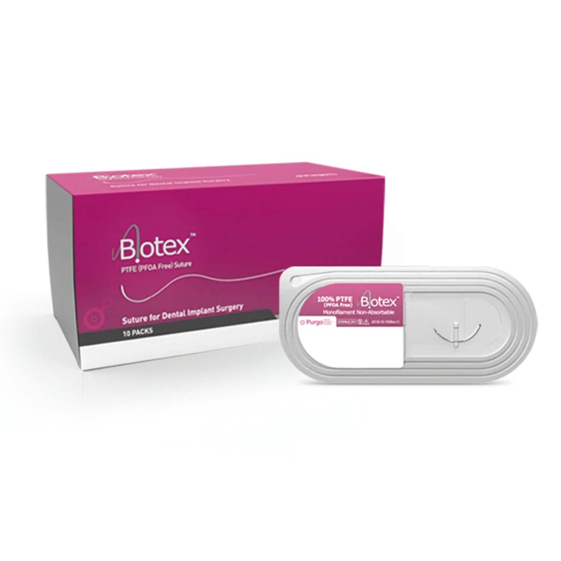 PTFE Suture package PTFE Suture for implant surgery