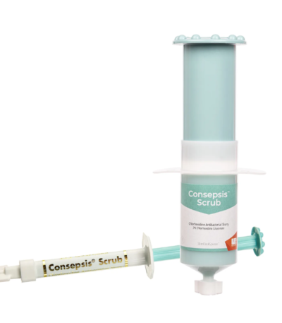 Consepsis Scrub 689 Ultradent chlorhexidine antibacterial slurry