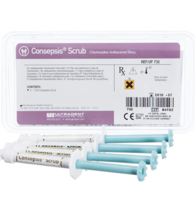 Consepsis Scrub Refill Ultradent 2% chlorhexidine slurry