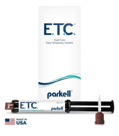 E.T.C. Easy Temporary Cement by Parkell 5 mL automix syringe