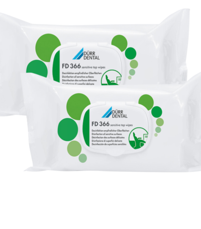 DÜRR DENTAL FD 366 sensitive top wipes for sensitive surface disinfection