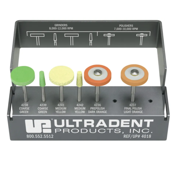 Jiffy Universal 4018-1 extraoral ceramic adjusting and polishing kit