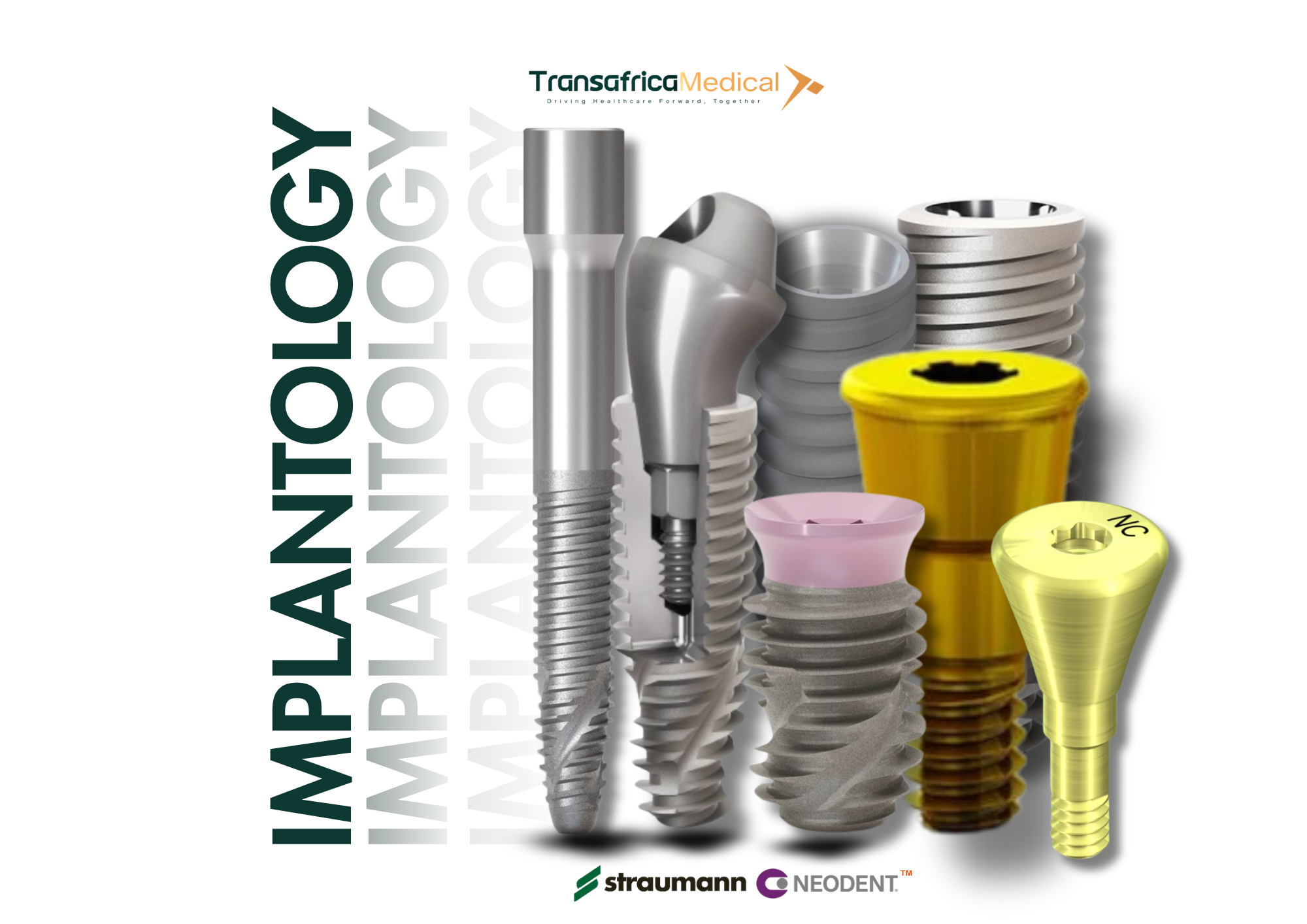Dental implantology solutions, implants and prosthetic components in Kenya