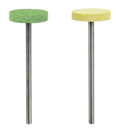 Ultradent Jiffy HP Coarse Polishing Grinder Wheel green ceramic adjustment instrument